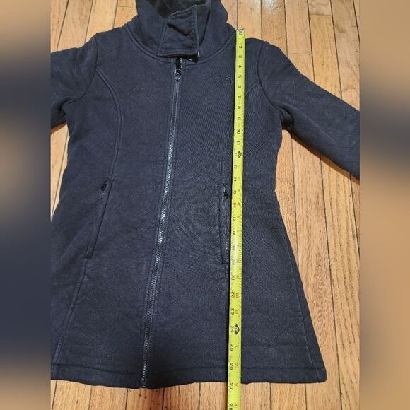 The north face women’s caroluna jacket quilted fleece lined black  size … - Picture 11 of 14